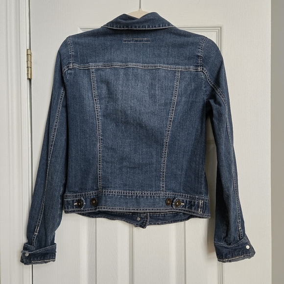Calvin Klein Jeans  Dark‎ Denim Jacket, Y2K - Picture 8 of 9
